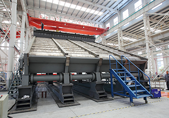 Incinerator grate structure 600T/D